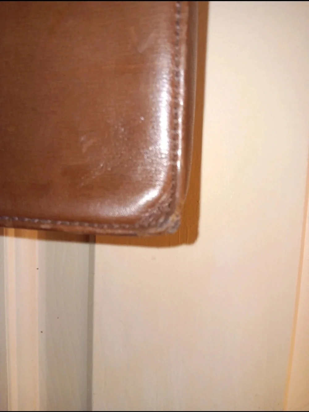 Valentino Garavani Leather Brown Crossbody Messenger Bag
